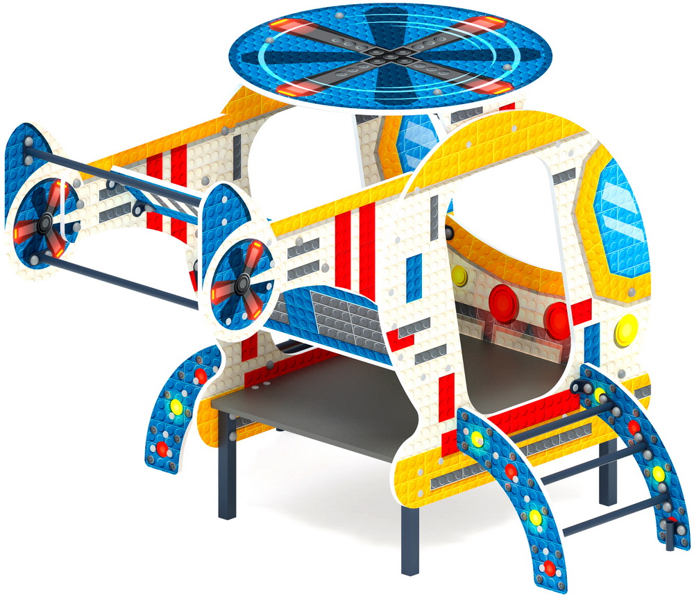 ВЕРТОЛЕТ (лего игра) игровая форма МФ 10.03.04-02