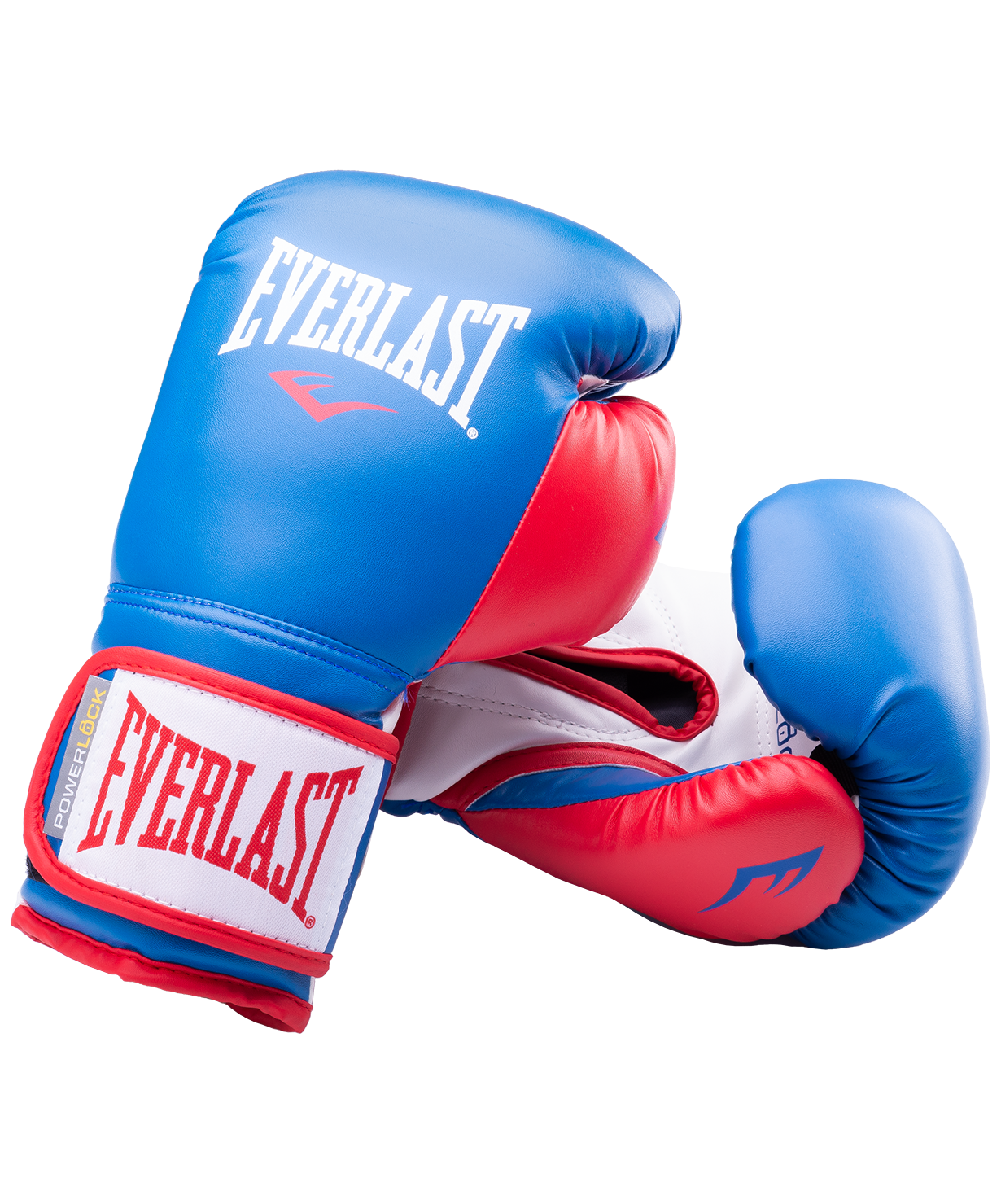 Перчатки боксерские Powerlock P00000727-12, 12oz, синий/красный