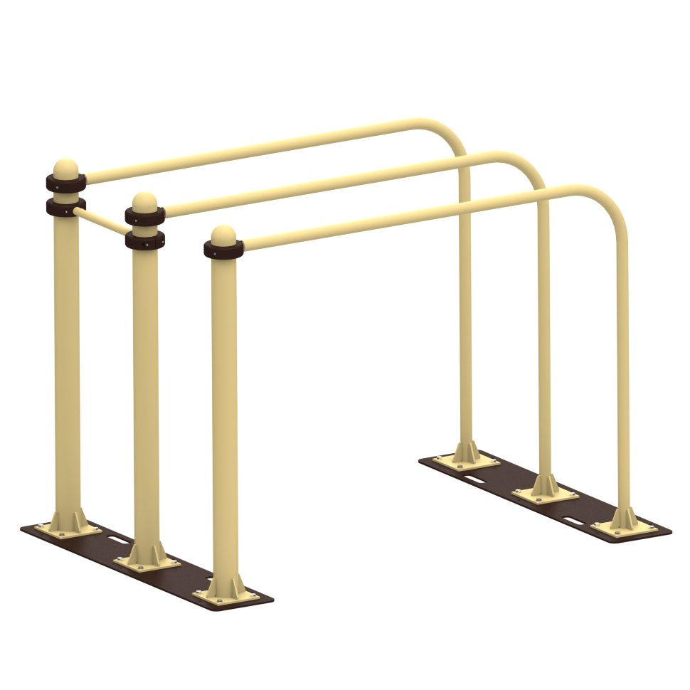 Мобильный комплекс для Воркаут Air-Gym  Стандарт-1 , 89 мм, серый, серый