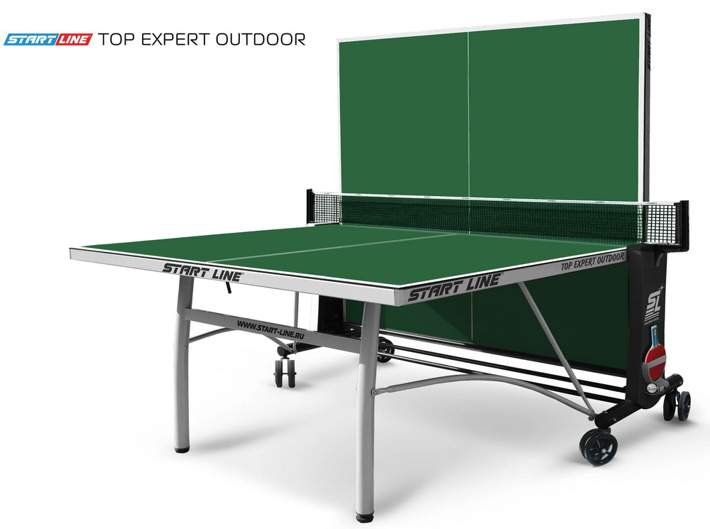 Стол теннисный START LINE Top Expert 6 Всепогодный Зелёный