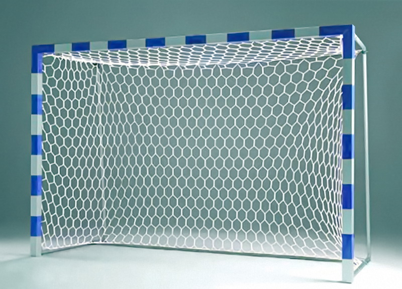 Сетка минифутбольная, нить D=5 мм (шестигранная ячейка) (7.205)
