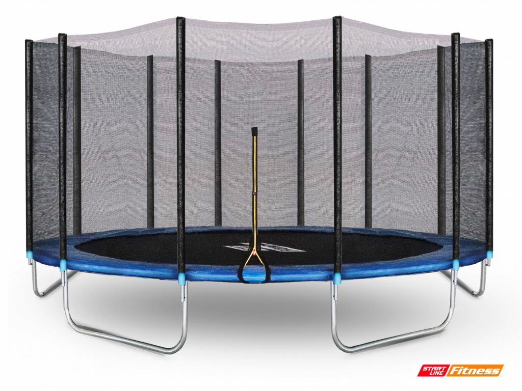 Батут START LINE Fitness 16 футов с внешней сеткой