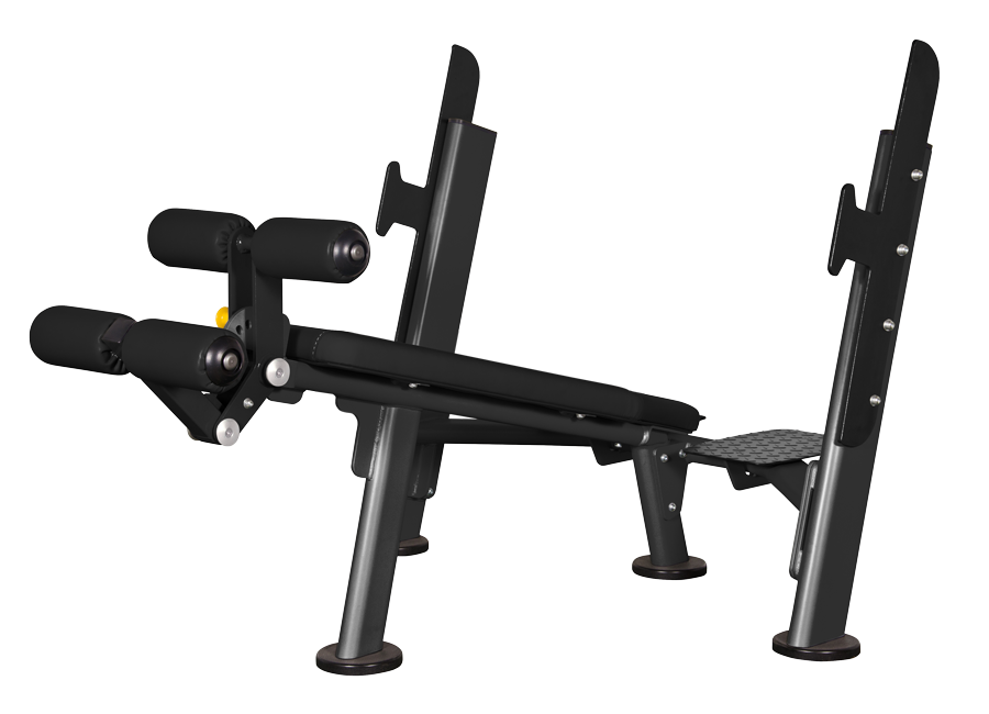 Скамья для жима с отрицательным наклоном SPIRIT AFB103