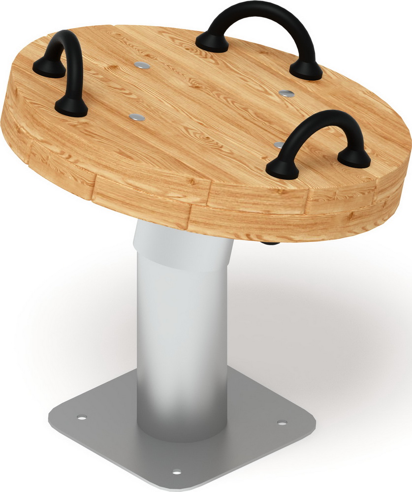 Детская площадка Карусель с наклонной осью (Лиственница) ИО 30.24.01-Л