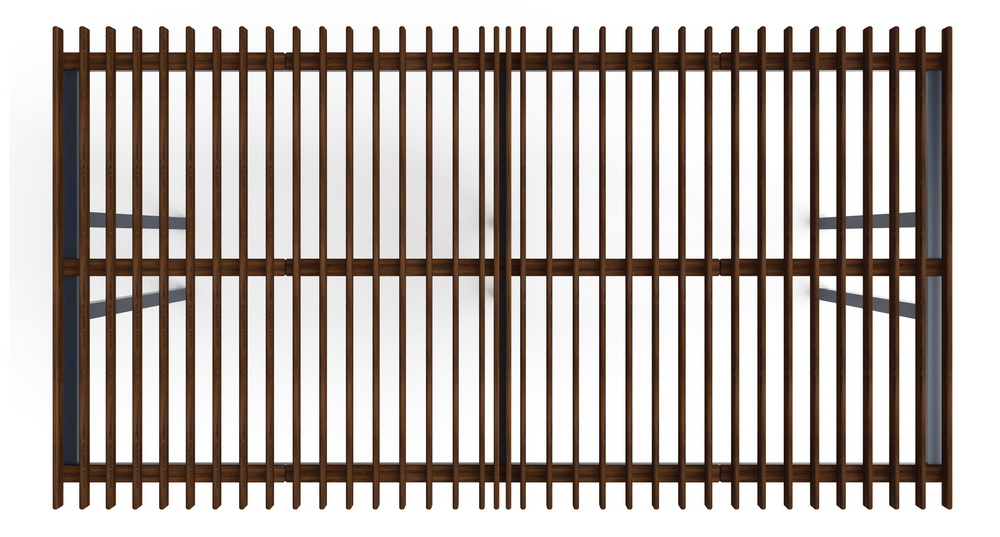 Пергола Тент (прямая) МФ 77.04.02-01 /без поликарбоната/