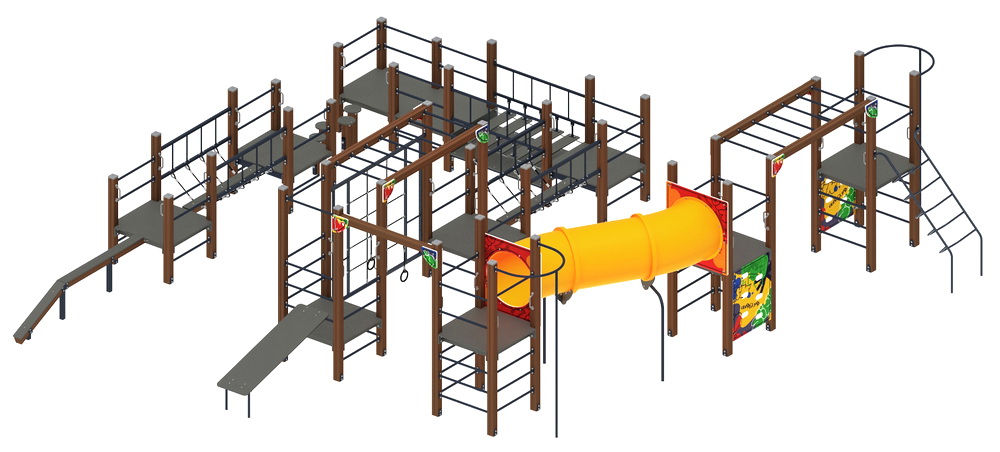 Детская площадка Спортивная серия СК 2.01.23-01.1