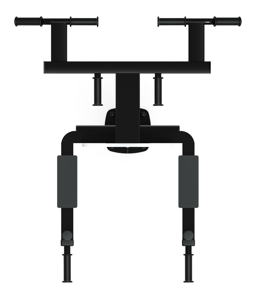 Тренажер уличный ДВОЙНОЙ ТУРНИК (серый) СТ 012-13