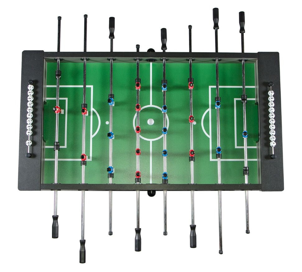 Настольный футбол (кикер) Roma VI  5 ф (140 x 76 x 87 см, серо-черный)