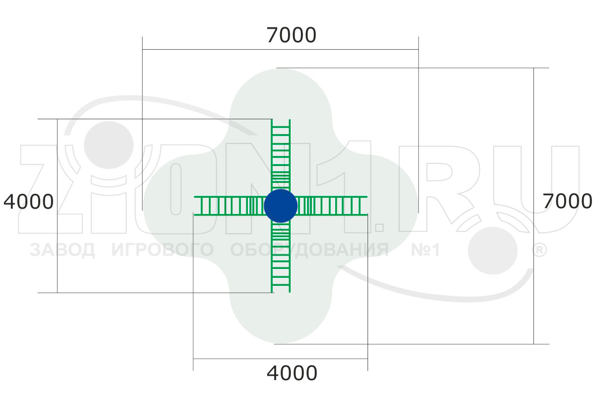 Лаз ZION Паучок (ЭЛ002)