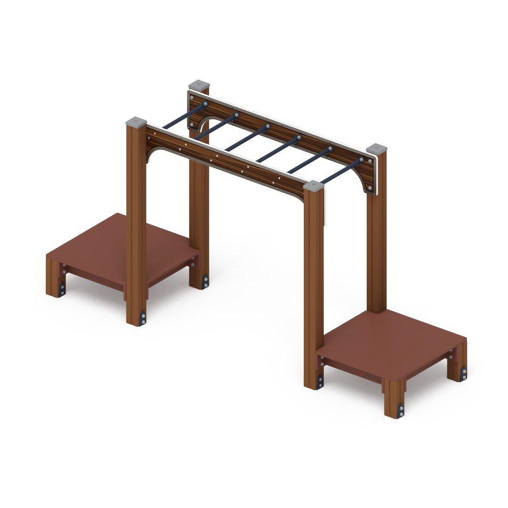 Спортивная серия детской площадки для младшего возраста СК 1.01.13-01