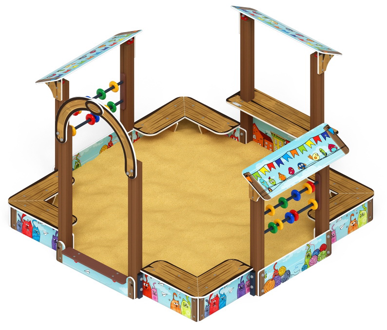 ТЕРЕМОК песочный дворик (Коты) ИО 6.01.04-03
