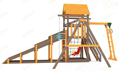 Всесезонная площадка IgraGrad С Gride с рукоходом SF1