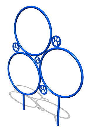 Кольца 1 ZION для собак (СПЛ008)