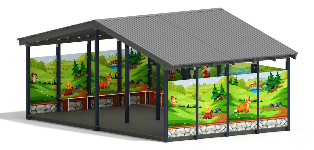 Теневой навес (В гостях у сказки) МФ 70.6.4-12