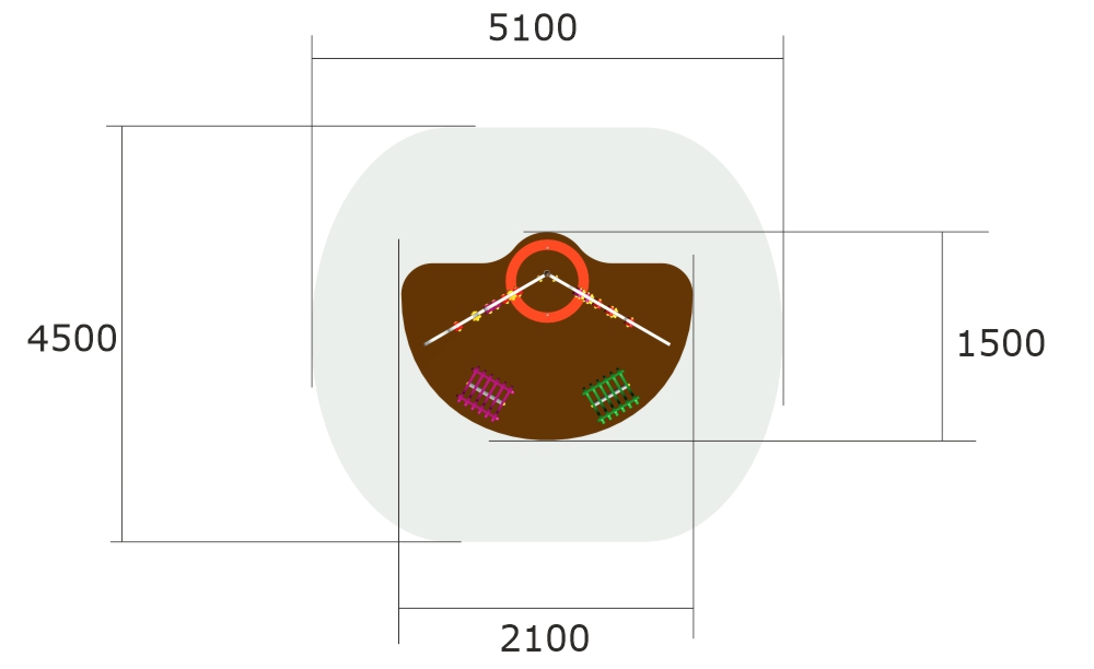 Игровая панель ZION Яблонька