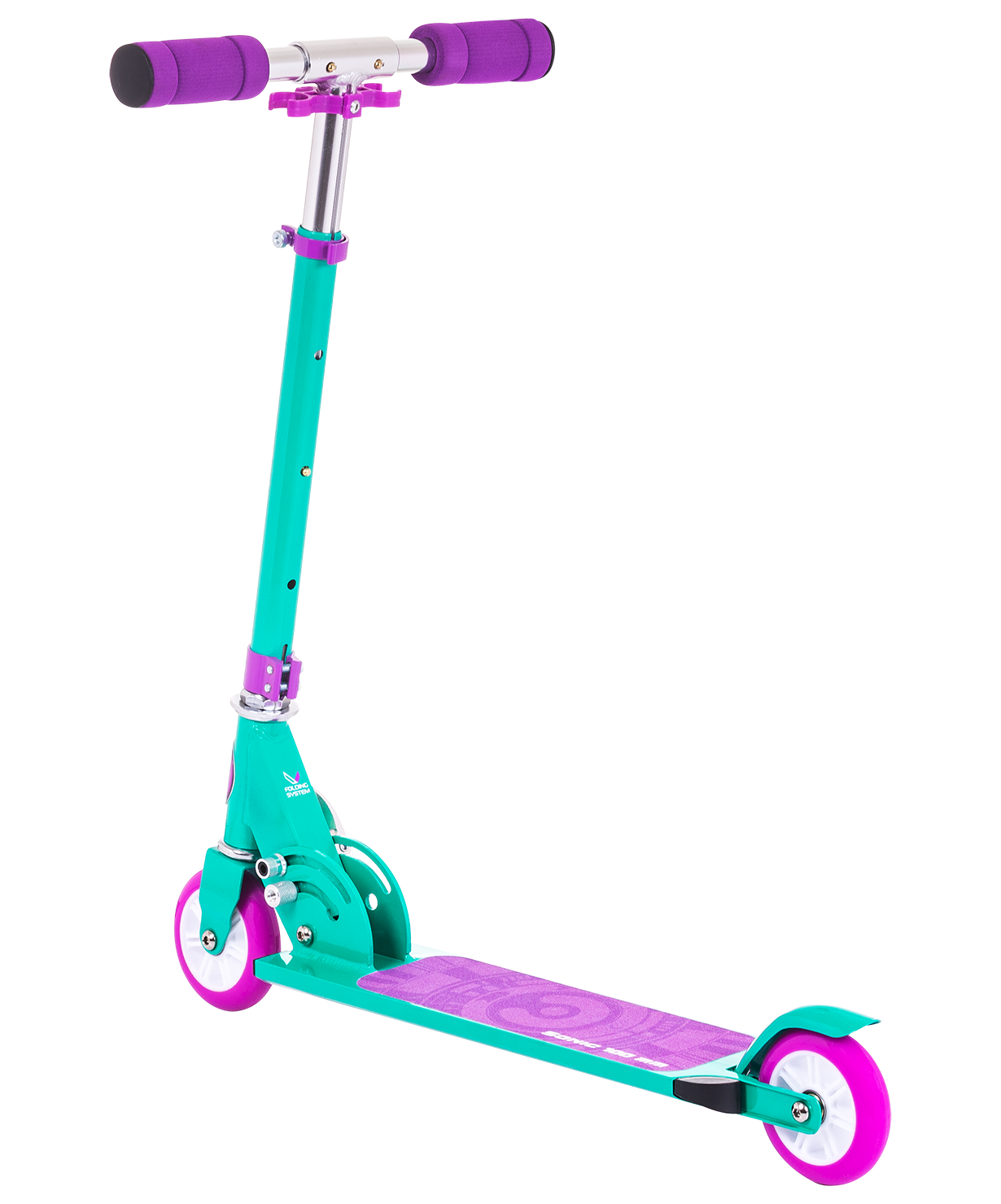 Самокат 2-колесный Sonic 100 мм, фиолетовый