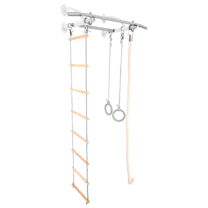 Детский спортивный комплекс ЮНЫЙ АТЛЕТ модель Эконом пастель