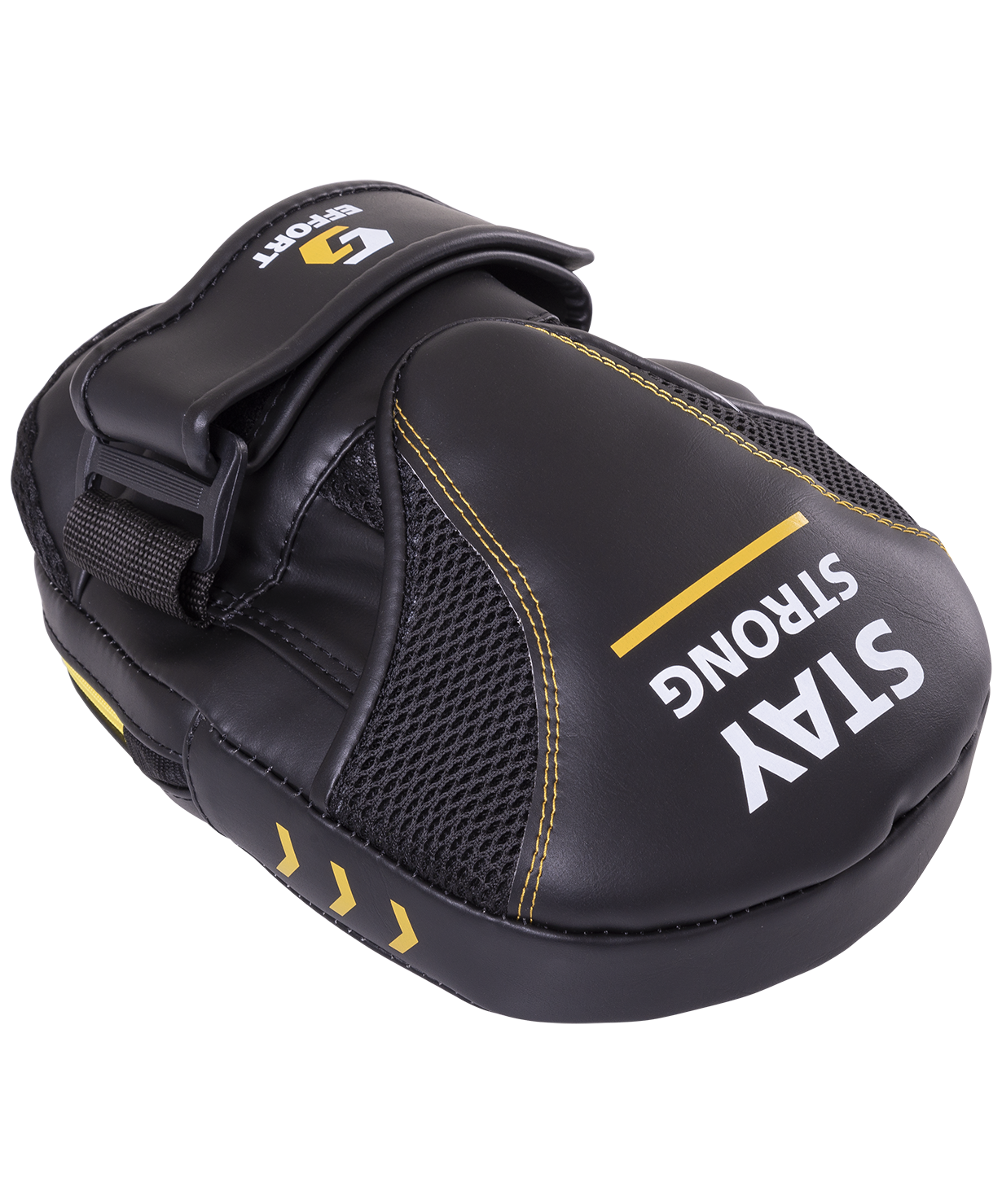 Лапа E603-2 изогнутая, кожзам, черный