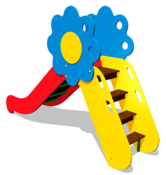 Горка детская ZION Цветик H=950 (Г043)