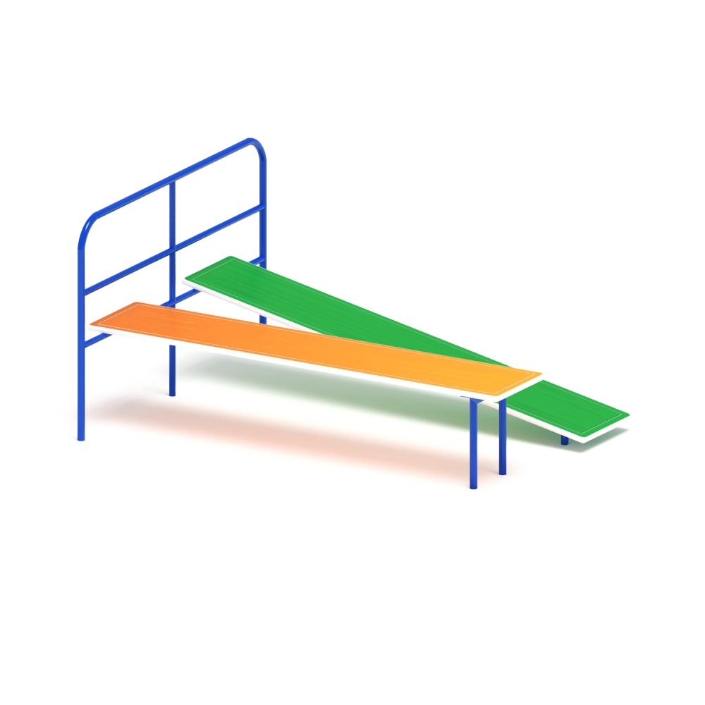 Скамья для пресса двойная СО 2.40.04