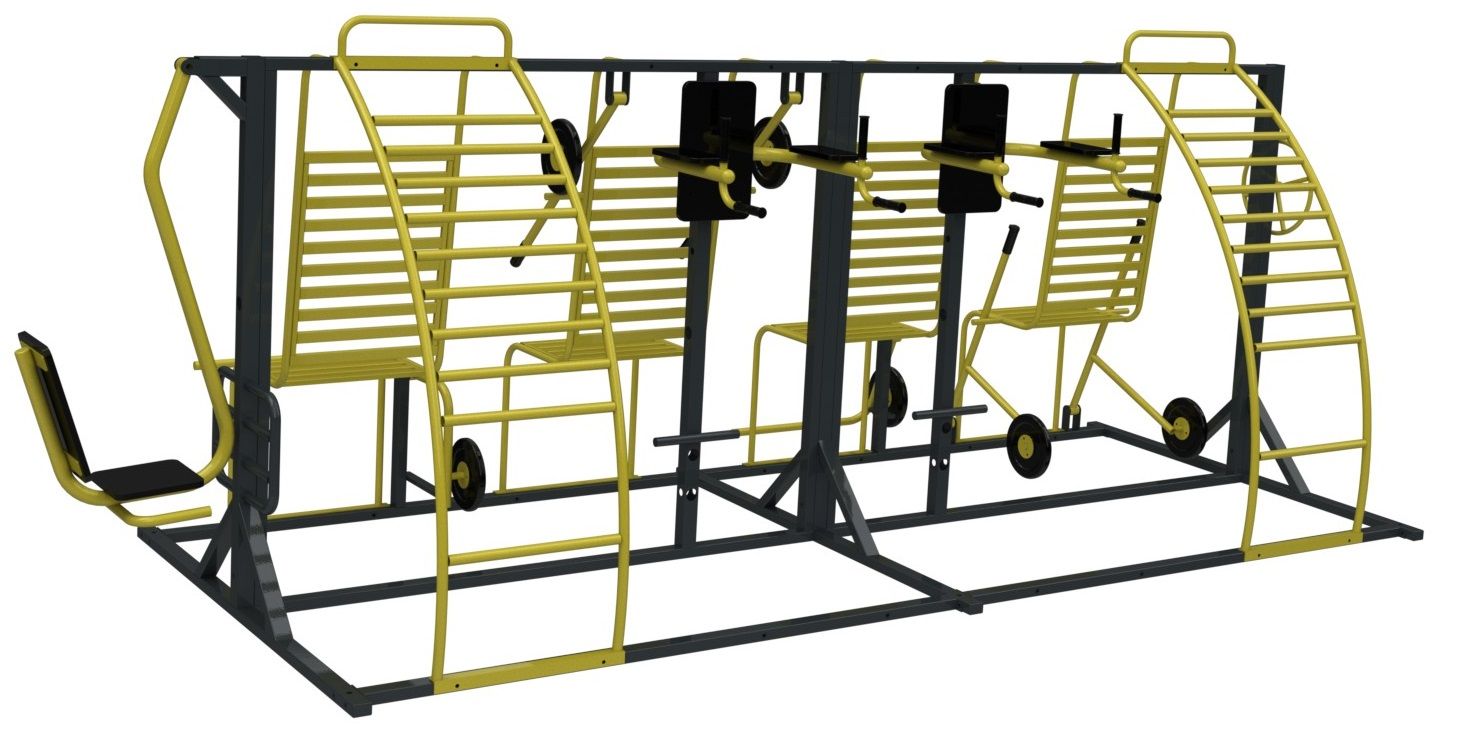 Комплекс с тренажерами УТИ2 Air Gym YTR002