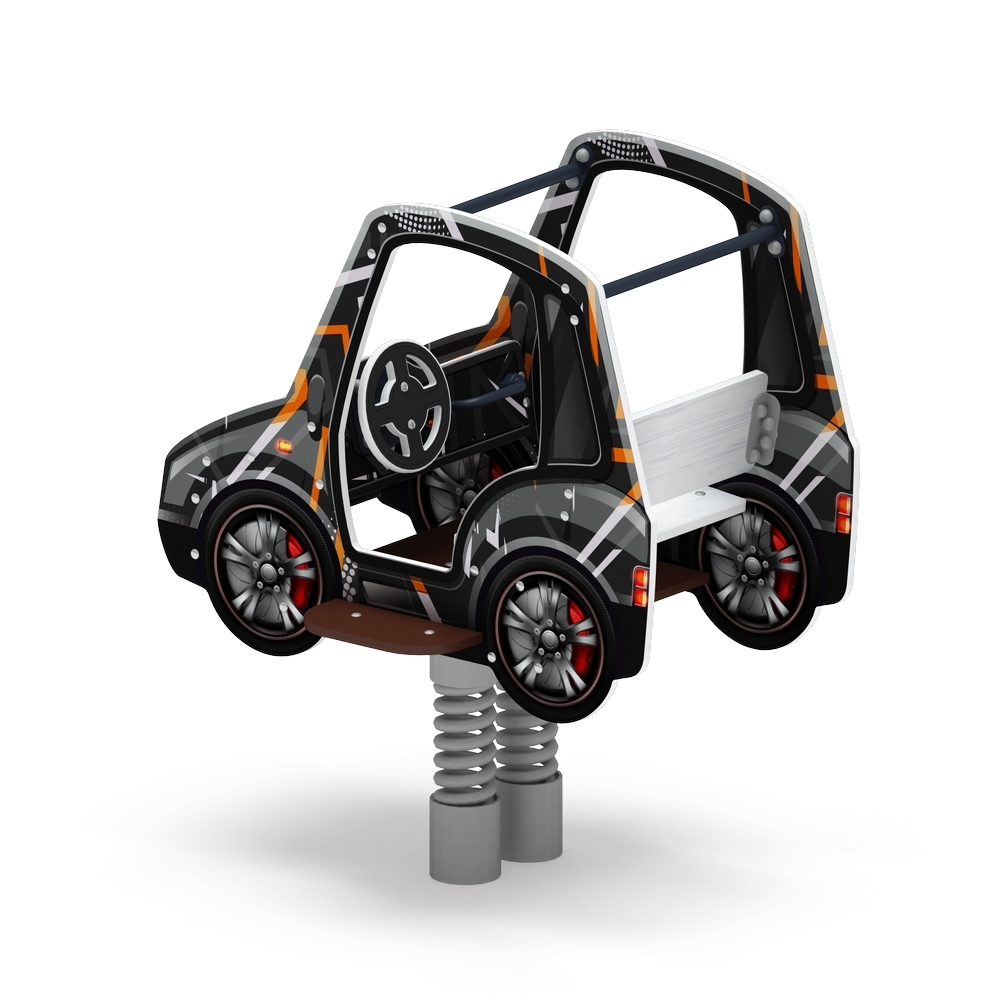 МАШИНКА (средняя) качалка на пружине ИО 23.03.01-05