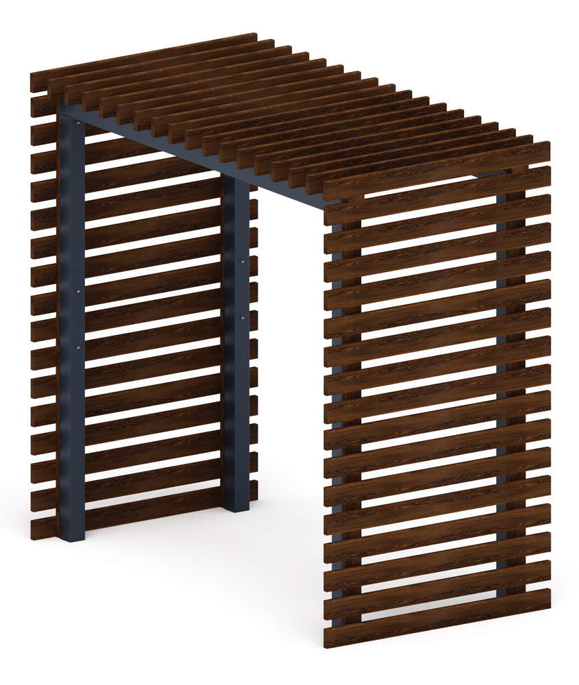 Пергола беседка МФ 77.01.03-01/без поликарбоната/