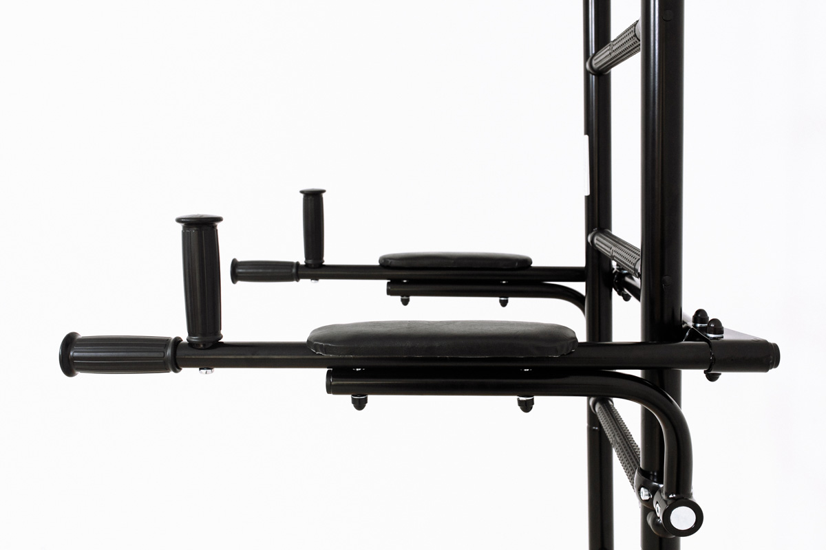 Брусья откидные Dop3 для шведской стенки 410 мм ROMANA (6.03.05) чёрный матовый