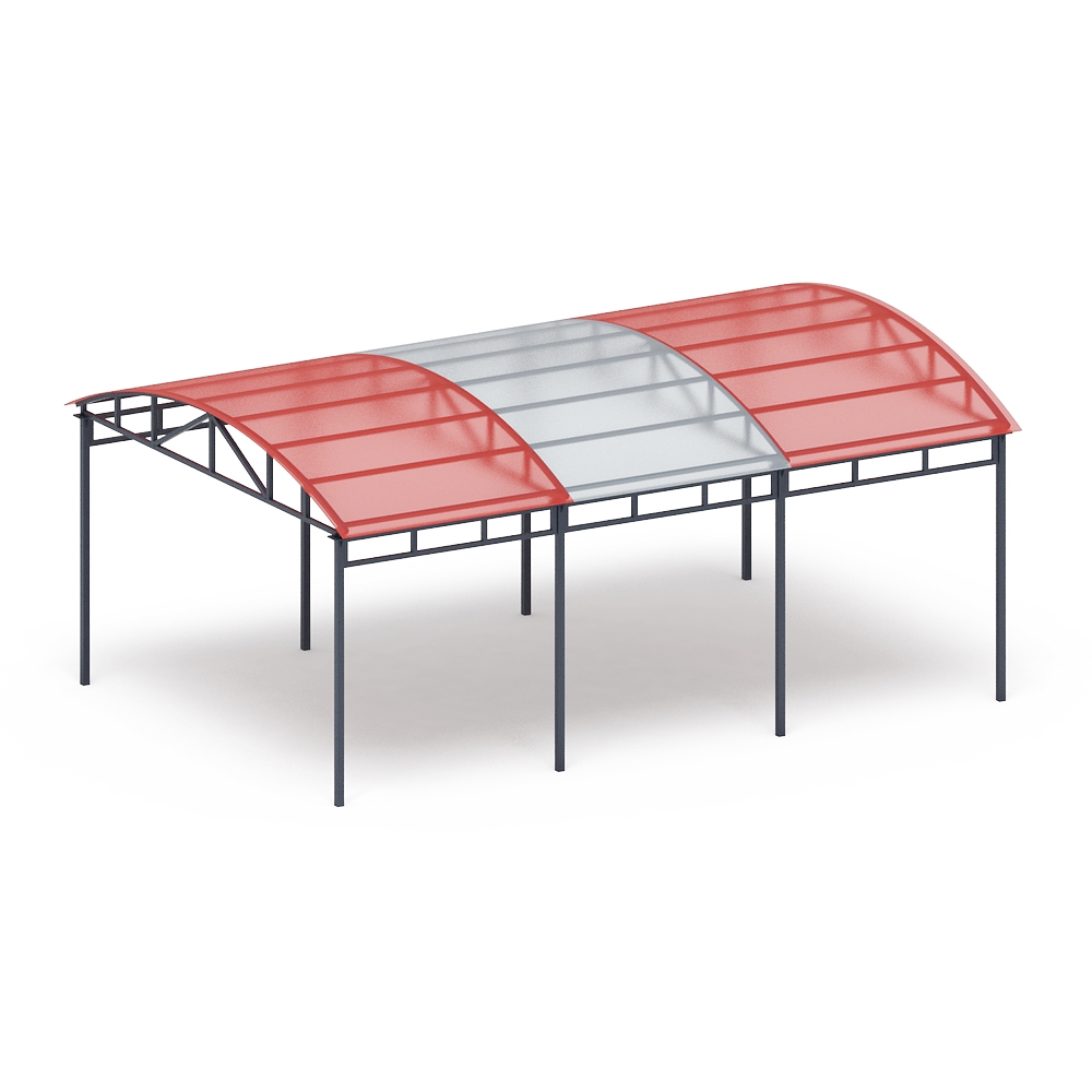 Теневой навес СПОРТ (на 6 тренажеров) МФ 751.02