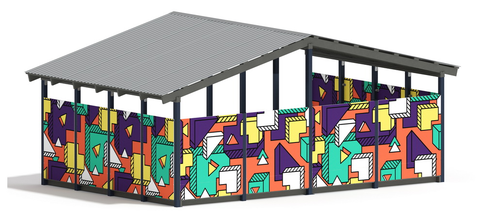 Теневой навес (Геометрия) МФ 70.6.4-03