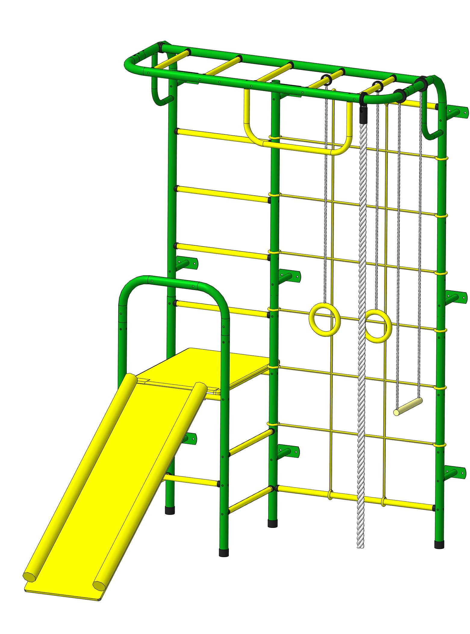 ДСК Пионер С107М зелёно/жёлтый