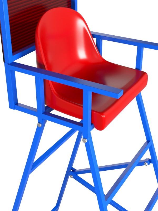 Судейская вышка универсальная с козырьком (2002)