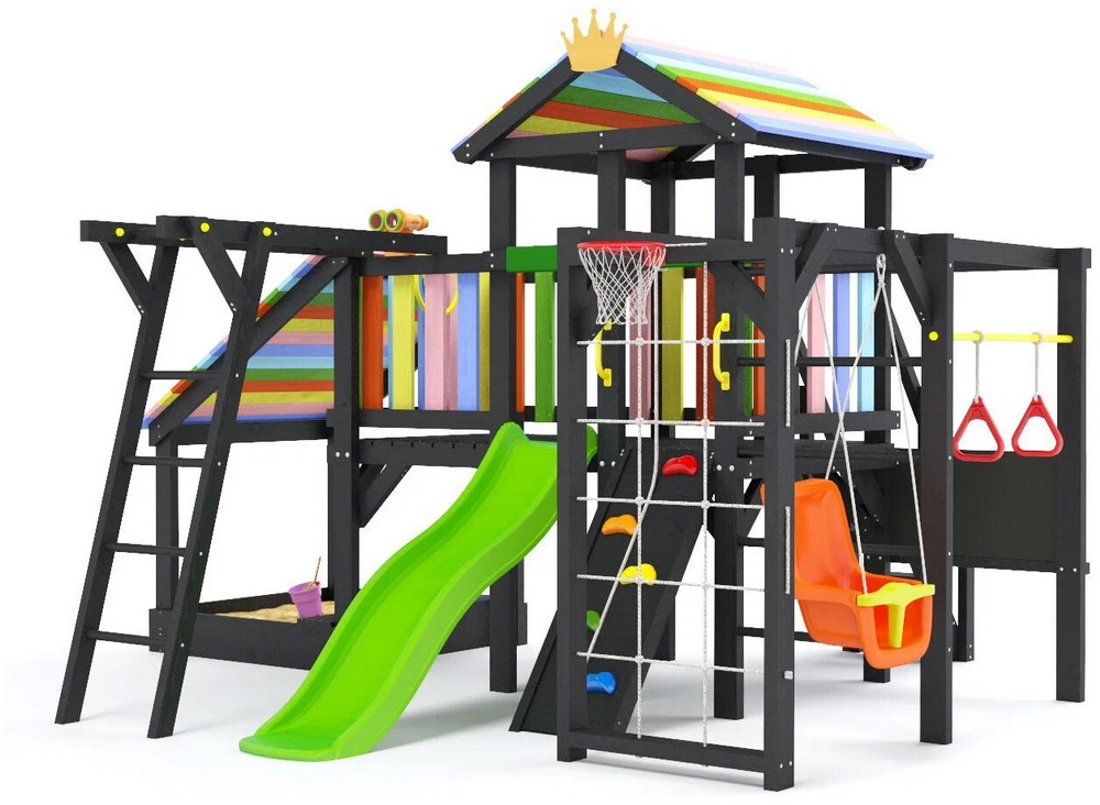 Детская площадка Савушка 10 (Black)