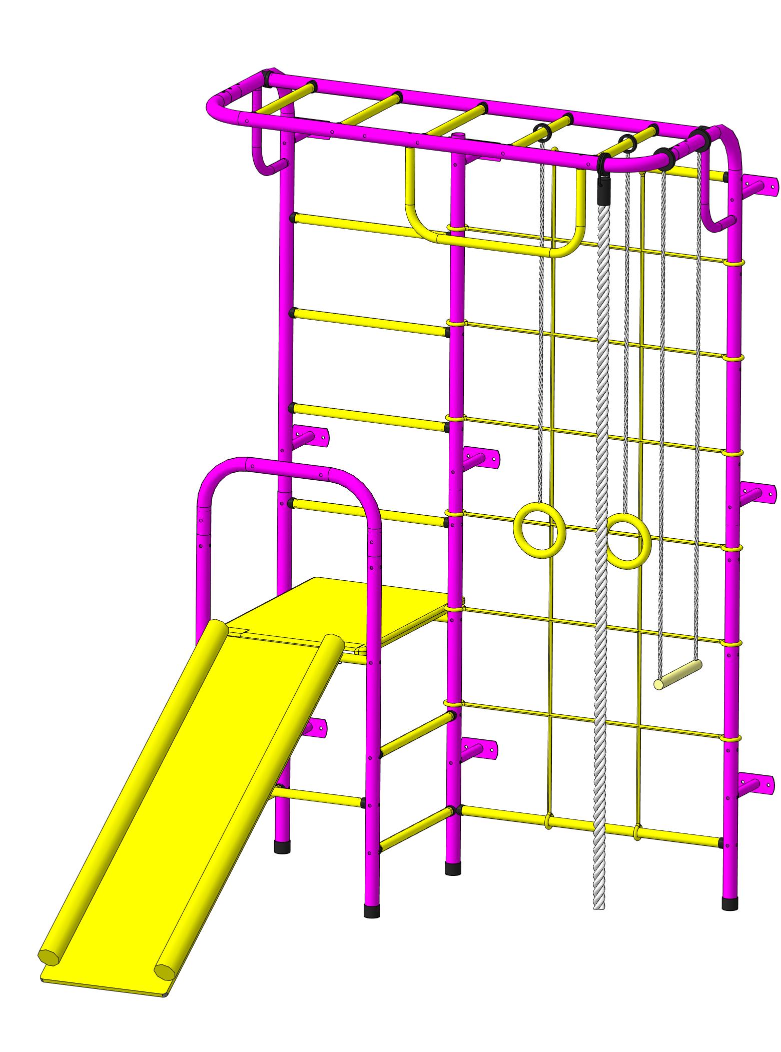ДСК Пионер С107 пурпурно/жёлтый