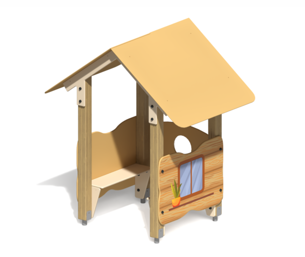 Детский игровой домик  Теремок ПС-11.6