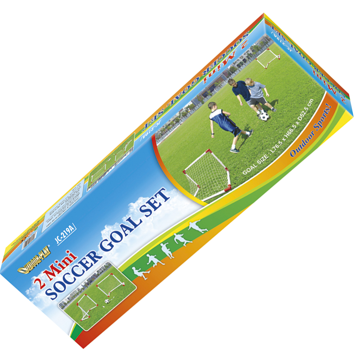 Ворота пластиковые DFC 2 Mini Soccer Set GOAL219A