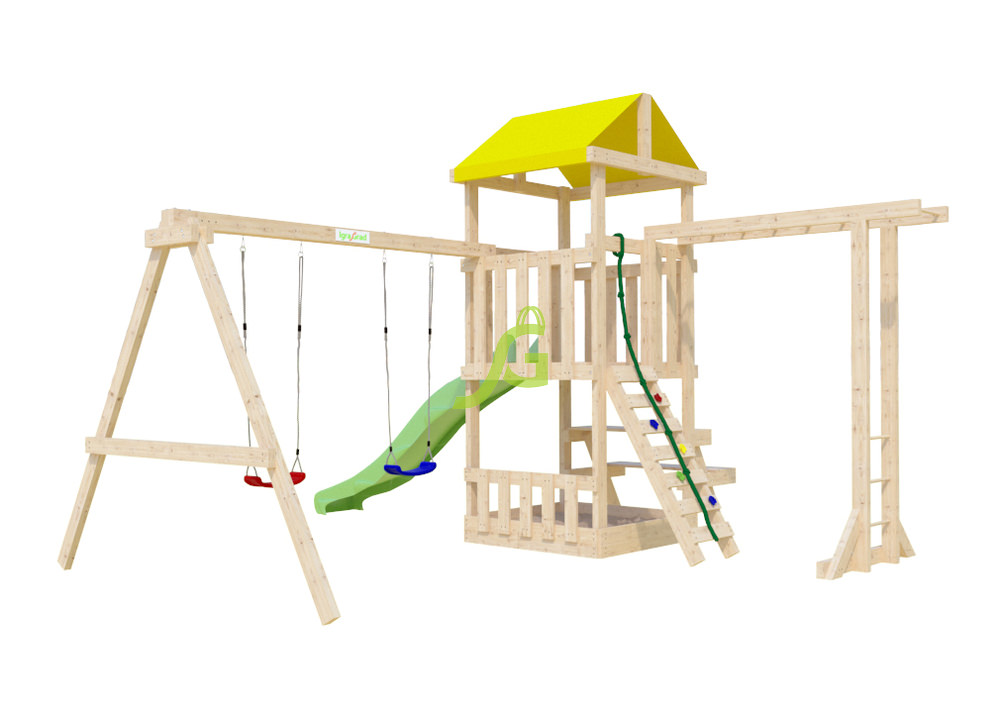 Детская площадка IgraGrad Крафтик со столиком и рукоходом