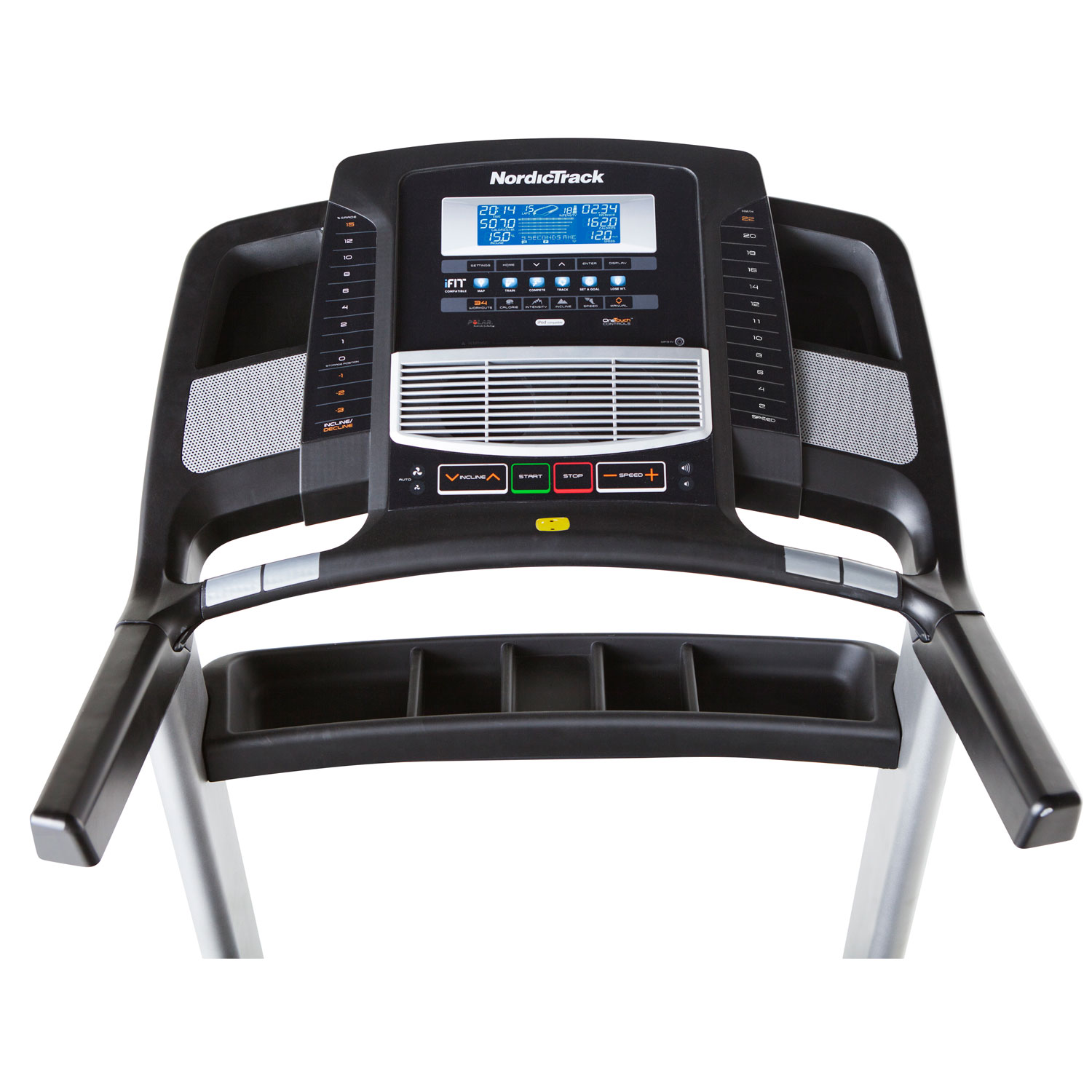 Беговая дорожка электр. NordicTrack Elite 1500, к/пояc Polar