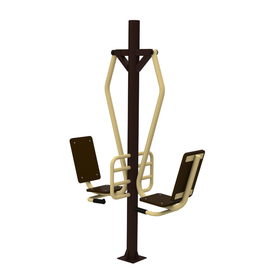 Тренажер для улицы Жим ногами сдвоенный  Air-Gym YT47