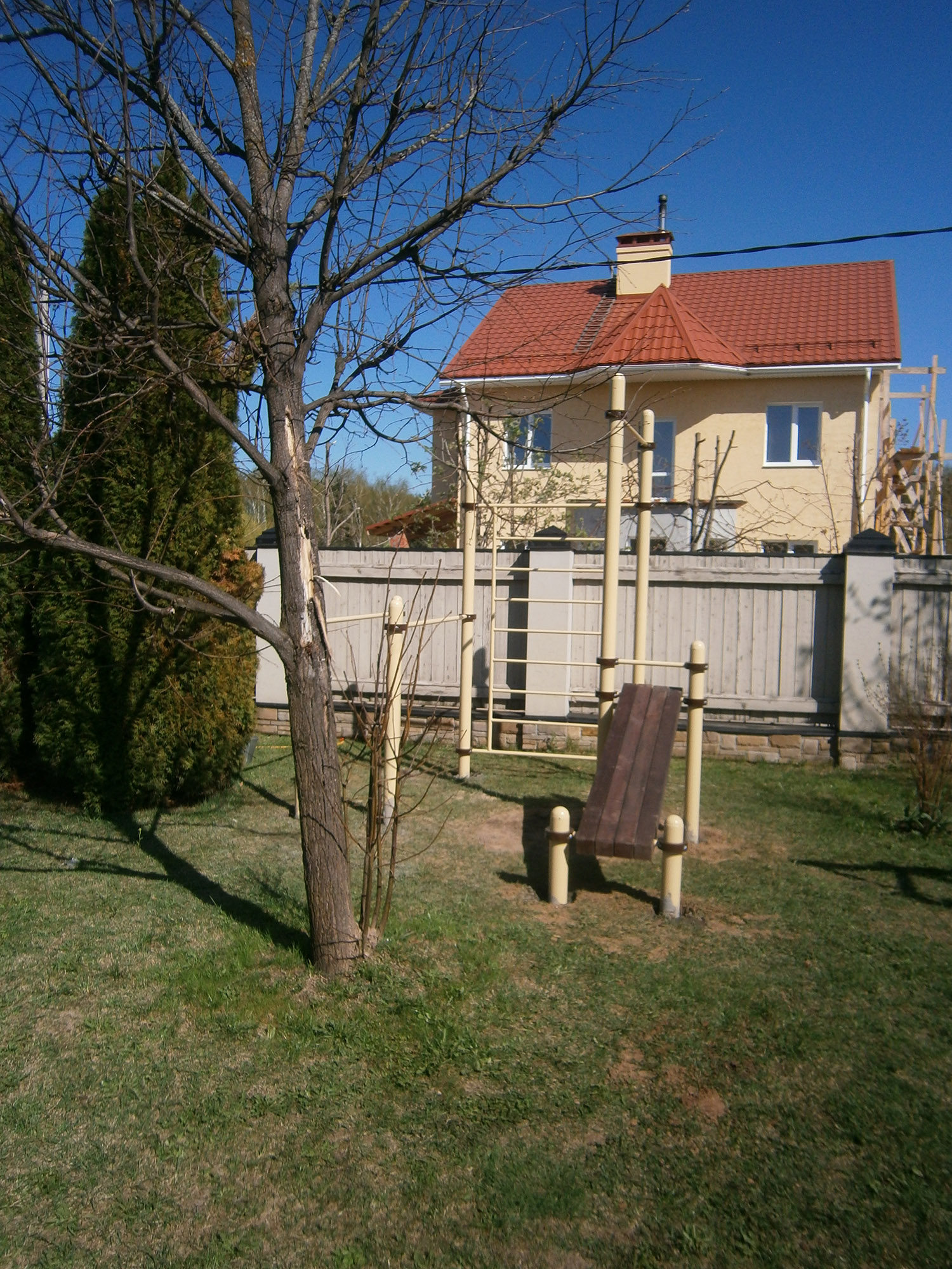 Комплекс турник, брусья, скамья для пресса, шведская стенка  Air-Gym YSK60