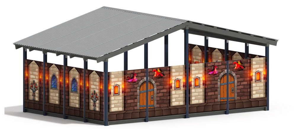 Теневой навес (Замок. Средневековый) МФ 70.6.4-11