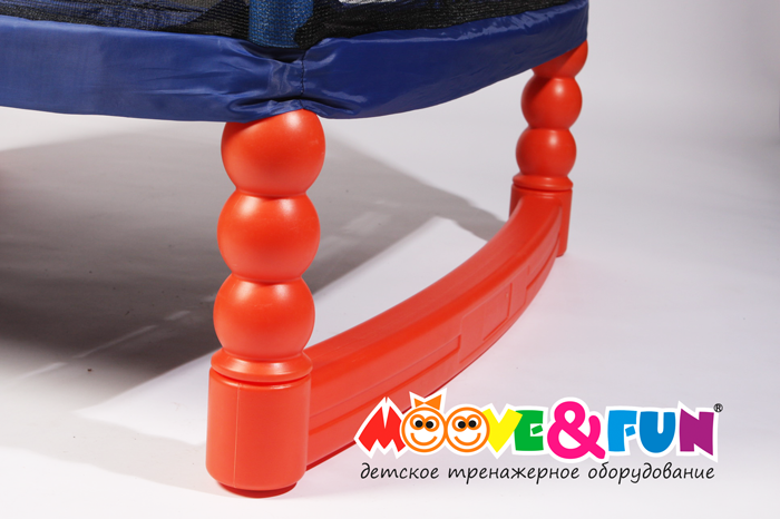 Батут детский с защитной сеткой 120х120м MFT-4FT 48" (R-4FT)