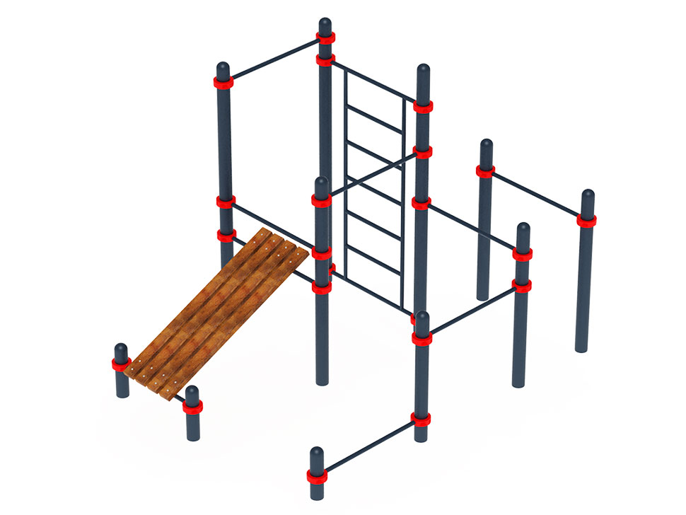 Уличный атлетический комплекс ВОРКАУТ 21 (89)
