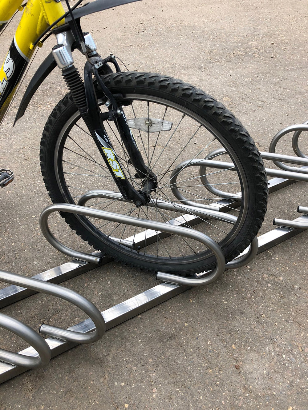 Велопарковка VP71A-45 ТУР де ФРАНС, нержавеющая сталь