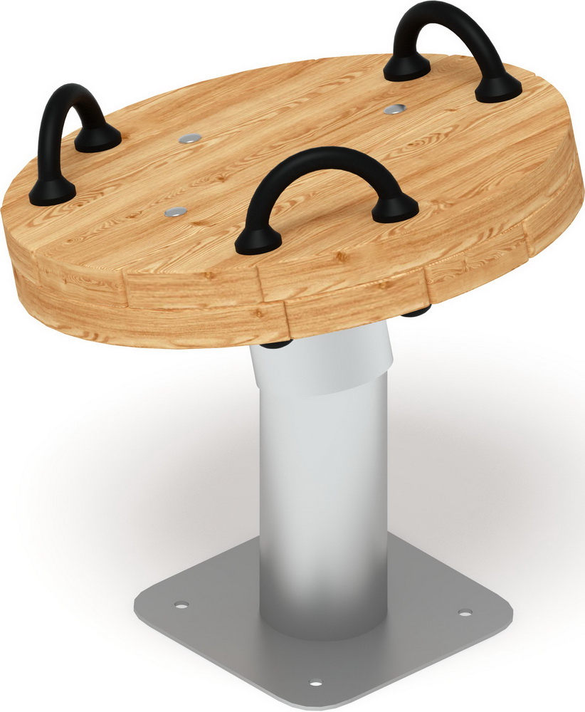 Детская площадка Карусель с наклонной осью (Лиственница) ИО 30.24.01-Л