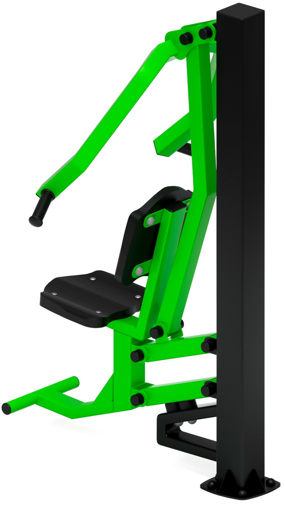 Тренажер уличный ЖИМ ОТ ГРУДИ (зеленый) СТ 006-12