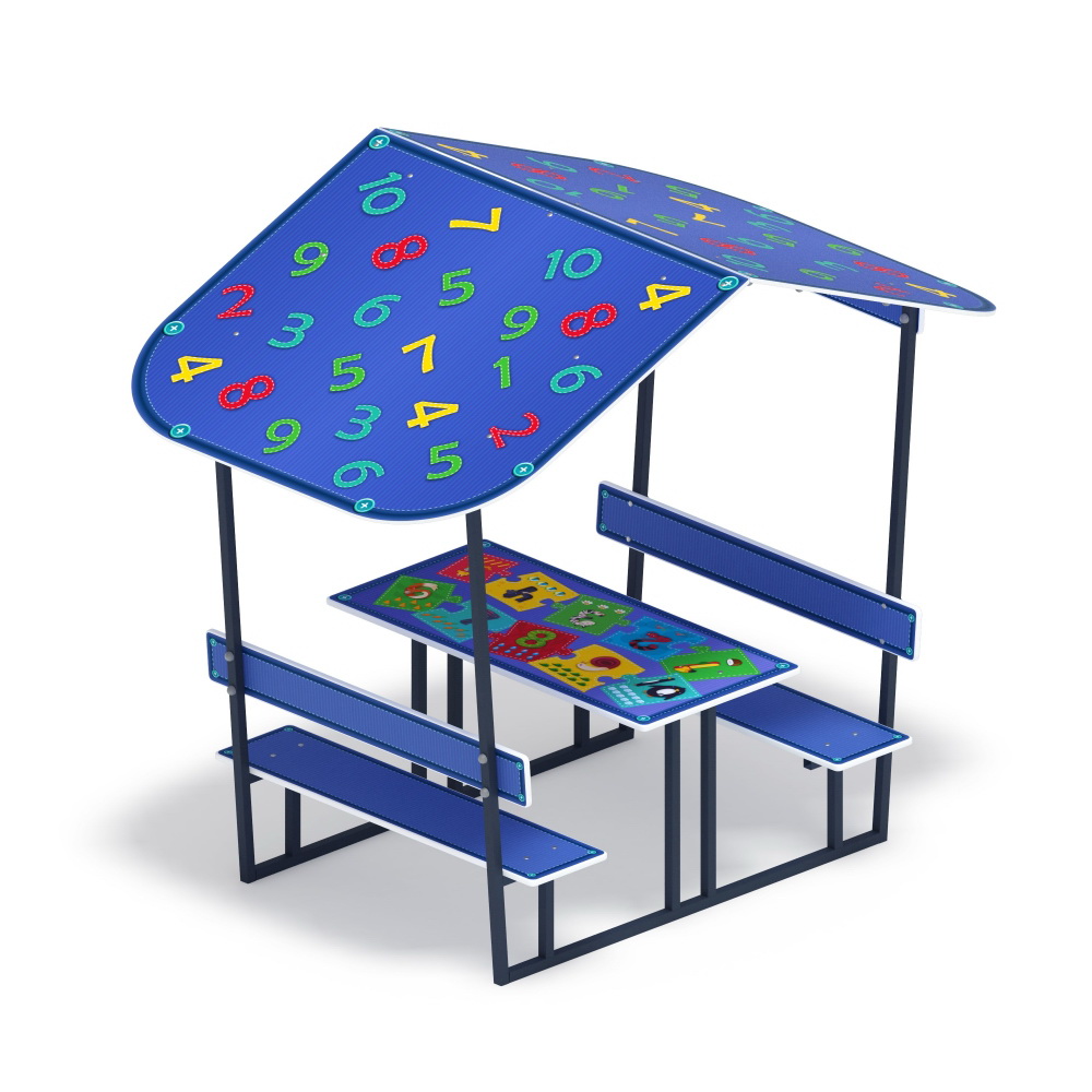 ДЕТСКИЙ столик с навесом МФ 31.01.08-03