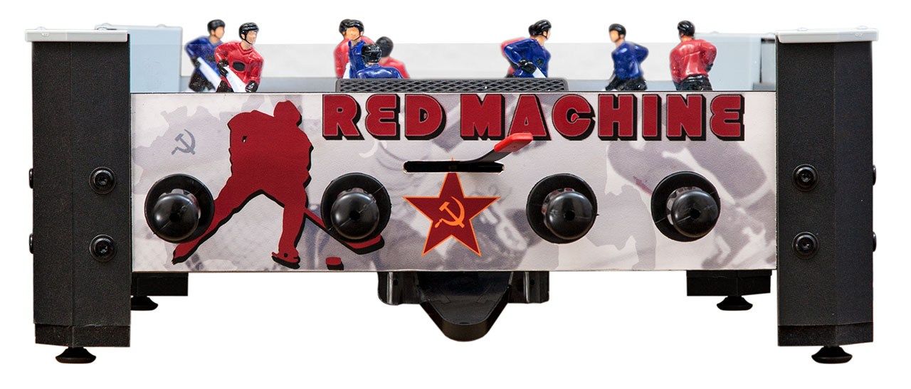 Настольный хоккей Red Machine с механическими счетами (71.7 x 51.4 x 21 см, цветной)