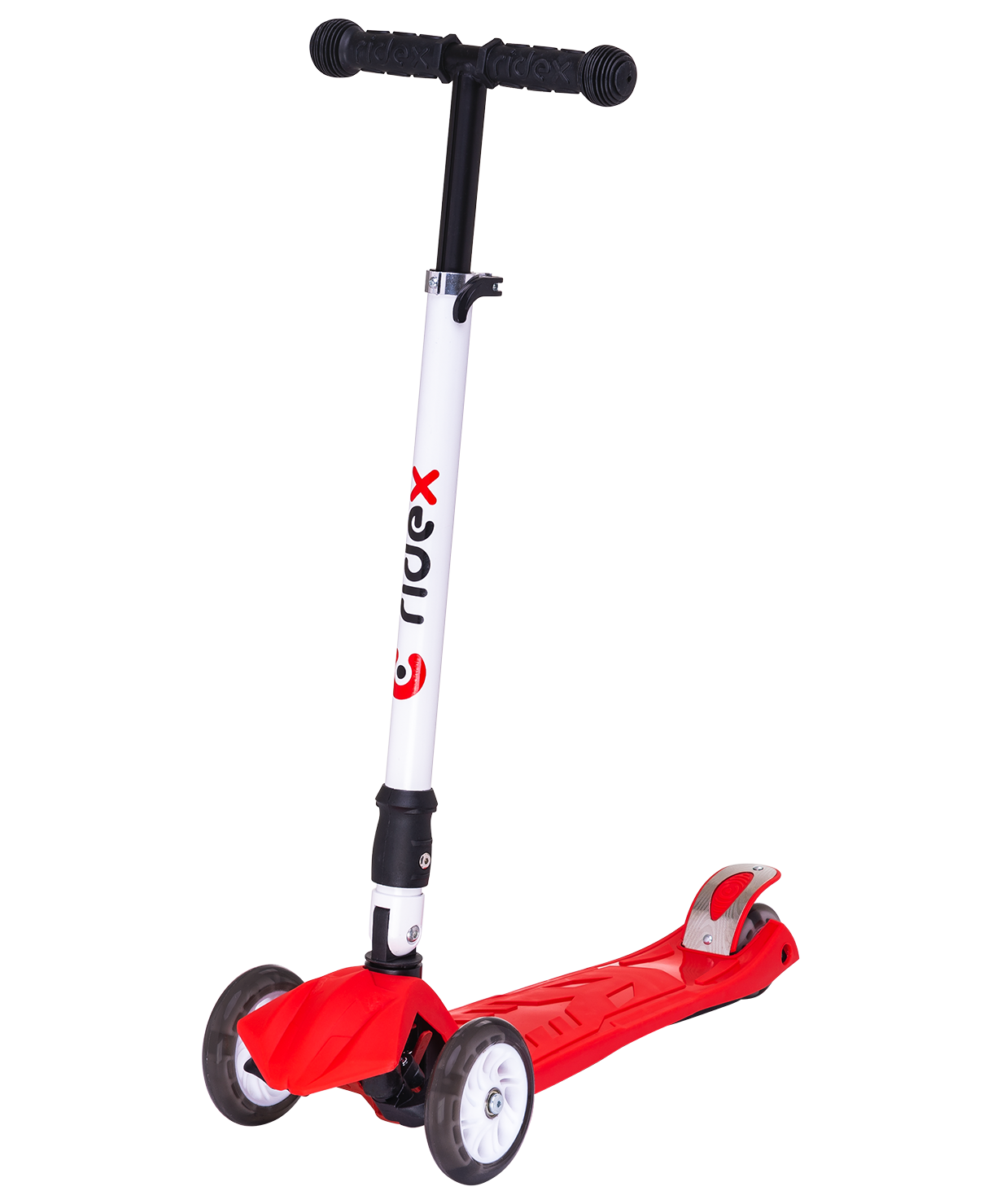 Самокат 3-колесный Smart 3D, 120/80 мм, красный