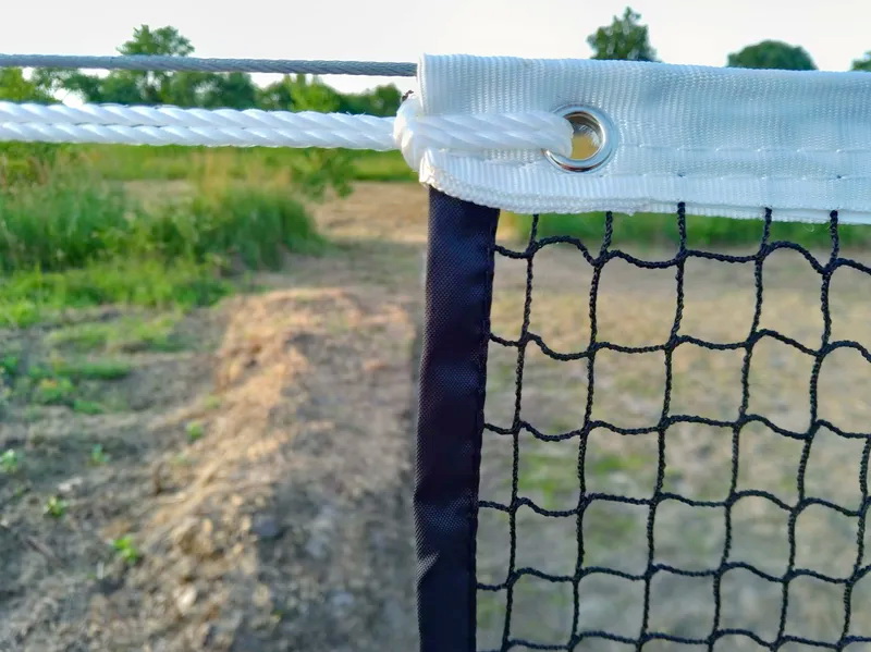 Сетка для бадминтона, толщина нити 1,5 мм, трос полиэтилен (02.300)